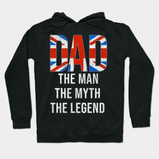 English Scottish Welsh Or Irish Dad The Man The Myth The Legend - Gift for English Scottish Welsh Or Irish Dad With Roots From English Scottish Welsh Or Irish Hoodie